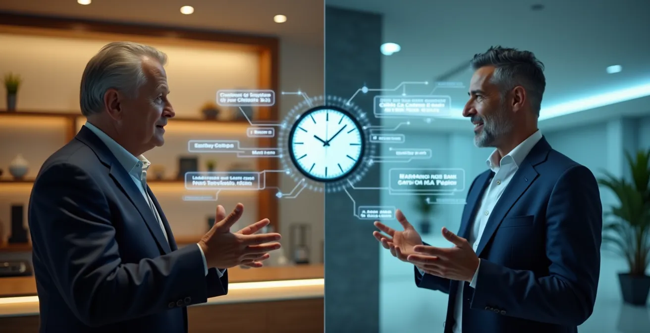 Confronto tra assistenza digitale automatizzata e consulenza bancaria tradizionale